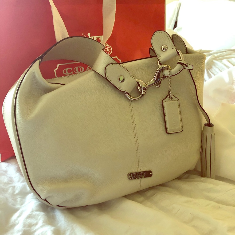 Coach Purse - White